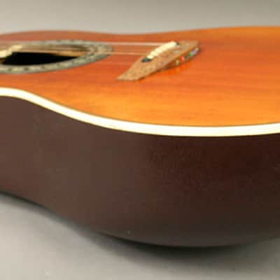1981 OVATION 1657 The Anniversary Acoustic Electric Guitar Walnut OHSC! image 17
