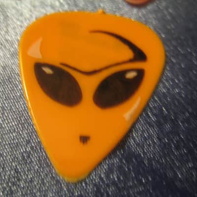 D'Andrea Alien Guitar Picks W/  Alien Design Graphics Set of 3 image 2