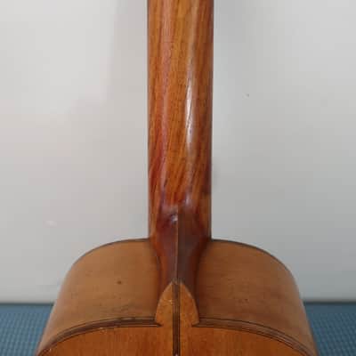 Project Vintage 1960s 3/4 Size Parlor Size Classical Guitar Mariachi Project Crack On Lower Bout Rarely Listed Mexico Mexican Mystery Maker image 14