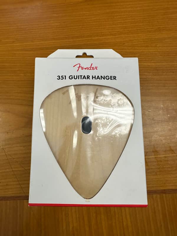 Fender 351 Guitar Wall Hanger 2020s - Maple image 1