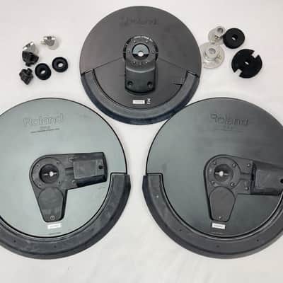 Roland CY-8 V-Cymbal 12" Dual-Trigger Pad TWO/ Roland CY-5 V-Cymbal 10" Dual-Trigger Pad ONE image 2