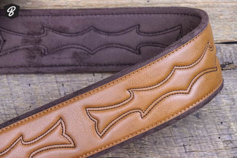 Taylor 2.75" Vegan Leather Guitar Strap- Tan image 1