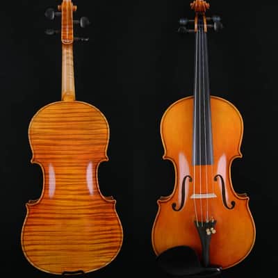 SONG Stradivari Master Violin 4/4 Full Size Amazing Mellow Sound,100% Hand made image 2