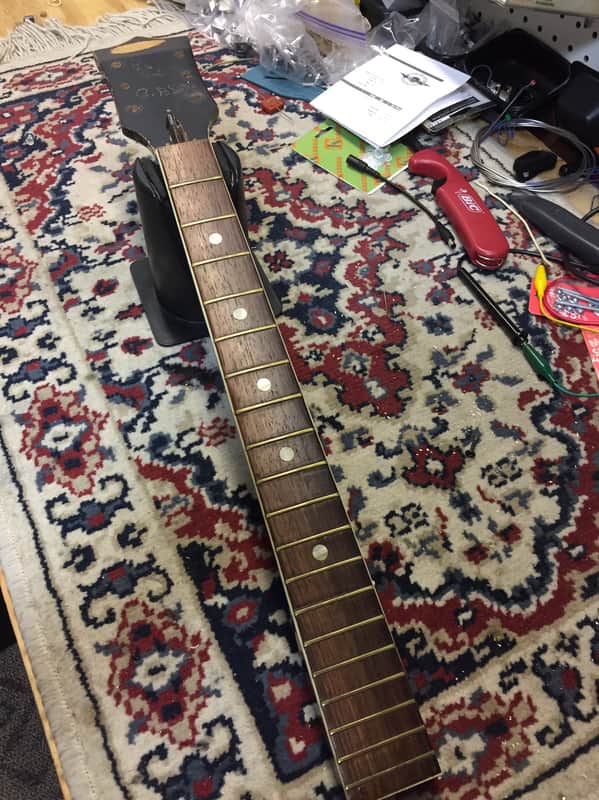 Kay Truetone Speed Demon Vintage Electric Guitar Neck image 1
