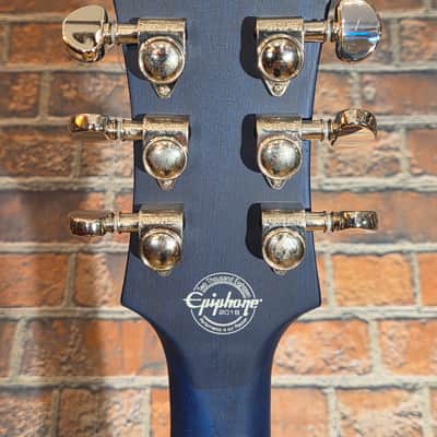 Epiphone Les Paul Traditional Pro III Plus Ocean Blue image 15
