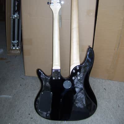 Double neck guitar and bass guitar, 5 and 6 string, 2017 Sunburst image 4