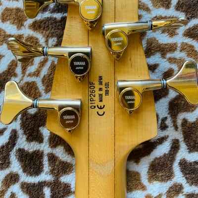 Left-handed bass 5 strings Yamaha TRB MIJ TRB-5 II Japan lefty image 14