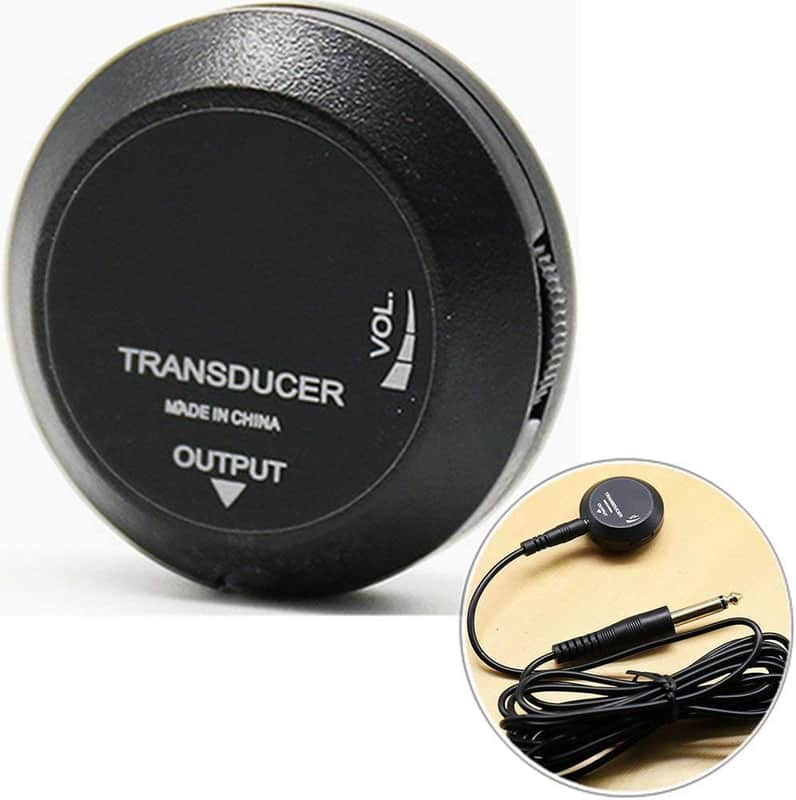 Acoustic Guitar Pickup, Piezo Contact Microphone Transducer for Acoustic Guitar, Ukulele, Violin, Mandolin, Banjo, Cello, Kalimba, Harp etc... image 1
