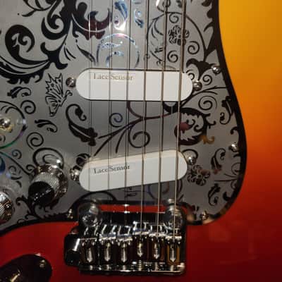 Left Handed Stratocaster Style Guitar Handcrafted Aluminum Neck image 3
