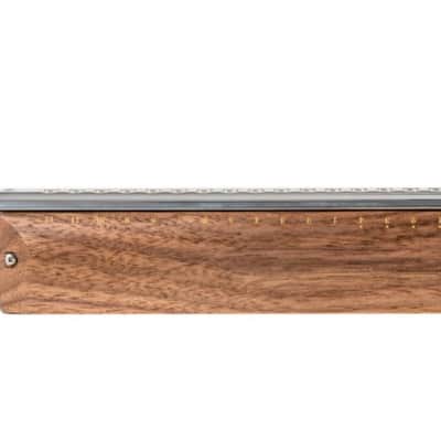 Suzuki S-64CW Sirius 16 Hole Chromatic Cross Harmonica. Wood Cover image 4