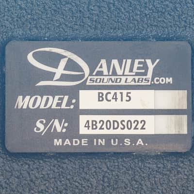(Pair) Danley Sound Labs BC415 Boundary Coupled Touring Subwoofer w/ Wheel Carts image 14