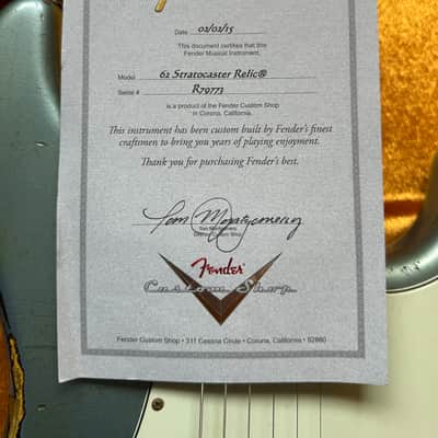 Fender Stratocaster 1962 Heavy Relic Faded Lake Placid Blue over Sunburst image 6