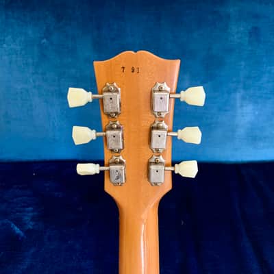 2019 Gibson Custom Shop Historic Reissue 1957 Les Paul VOS R7 '57 Antique Metallic Teal image 6