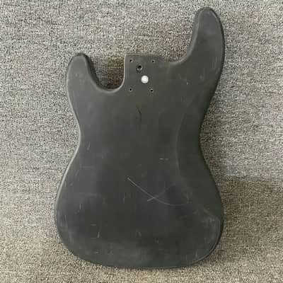 Black 4 String Precision P Bass Style Basswood Body image 2
