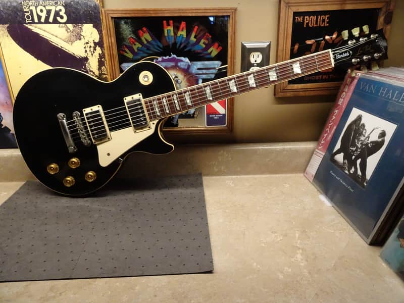Gibson Les Paul Standard 1991- Black Ebony--Great Guitar- All Original image 1