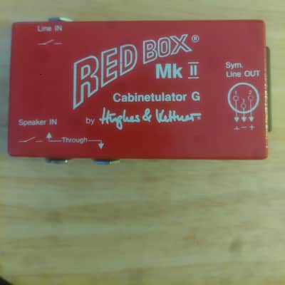 Hughes & Kettner Red Box Cabinetulator G MK II 1992 - Red image 3