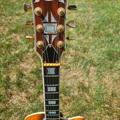 🎶  FOR SALE: RARE 1975 CARL BARNEY HAND-CARVED 17" ARCHTOP 🎶 image 2