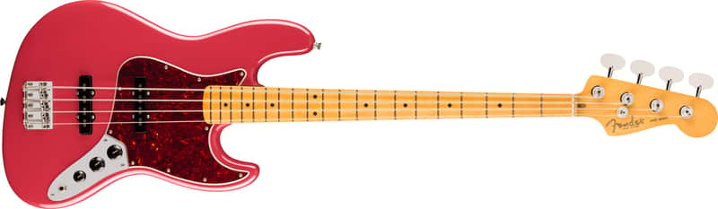 FENDER - American Professional Classic Jazz Bass  Maple Fingerboard  Faded Dakota Red - 0198642375 image 1