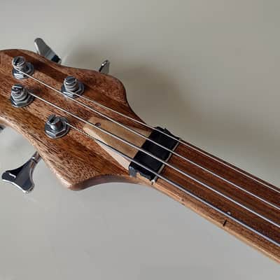 GVGD 34" FRETLESS BASS 4 STRINGS 07-21 MAHOGANY ASH NATURAL image 10