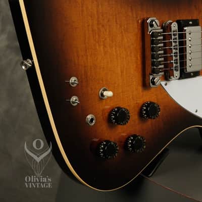 all original 1981 Gibson FIREBIRD II RD Artist Antique Sunburst w/PAPERS image 15