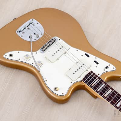 1967 Fender Jazzmaster Vintage Offset Guitar Firemist Gold w/ Case image 9