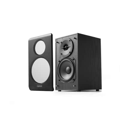 Edifier R33BT Active Bluetooth Computer Speakers - 2.0 Bookshelf Speaker - Powered Studio Monitor, Black - Pair image 3