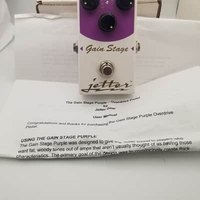 Reverb.com listing, price, conditions, and images for jetter-gain-stage-red