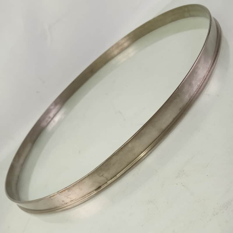 Gretsch 13"Single-Flange Broadkaster Tom Drum Batter Rim/Hoop Nickel-Brass NOB40 image 1