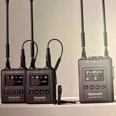 Saramonic UwMic9S Wireless Microphone System Kit 2 Mini RX +TX Sealed Unit x 3 image 9