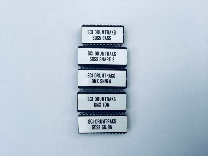 Custom Eprom Drumkit Sets For The SCI Drumtraks. (Choice of 115 Drumkits) image 1
