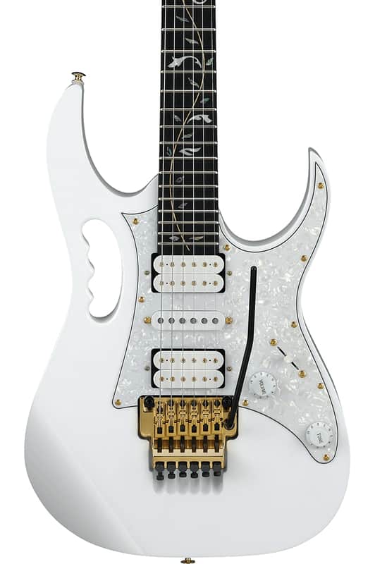 Ibanez JEM7VPWH Steve Vai Sig White w/bag image 1