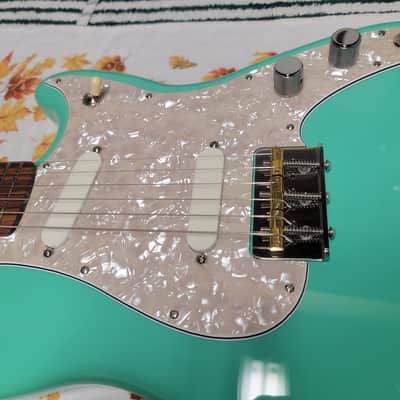 Fender Player Duo-Sonic 2020 - 2024 - Seafoam Green with upgrades image 14