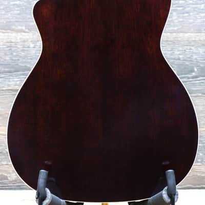 Guild OM-140CE Antique Burst Spruce Top Orchestra Cutaway Acoustic Electric Guitar image 4