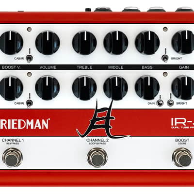 Friedman IR-J Jake E. Lee Signature Preamp Pedal w/IR Loader - Open Box image 1