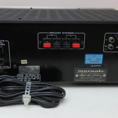 MARANTZ 170DC AMPLIFIER STEREO SERVICED FULLY RECAPPED WITH LED's image 11