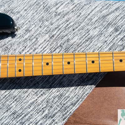 1993-94 (Grunge Era) Fender ST-57 Stratocaster Reissue - Made in Japan - "Blackie Vibes" - Pro Set Up w Perfect Frets/Action/Intonation! image 6