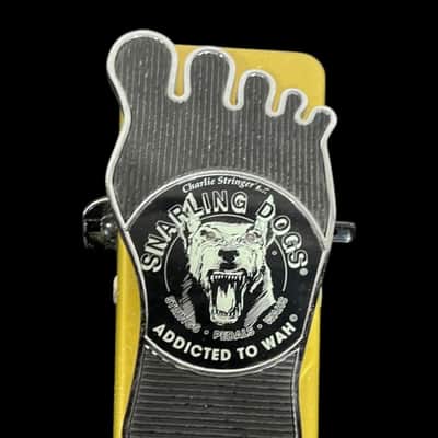 Snarling Dog Bawl Buster Wah - Yellow - X10883 image 1