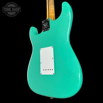 Fender Custom Shop 70th Anniversary 1954 Stratocaster Journeyman Relic Seafoam Green w/case image 9