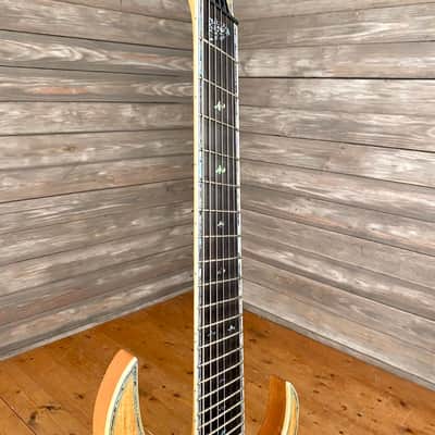 BC Rich Shredzilla 7 string Prophecy Electric Guitar Spalted Maple (1034) image 9