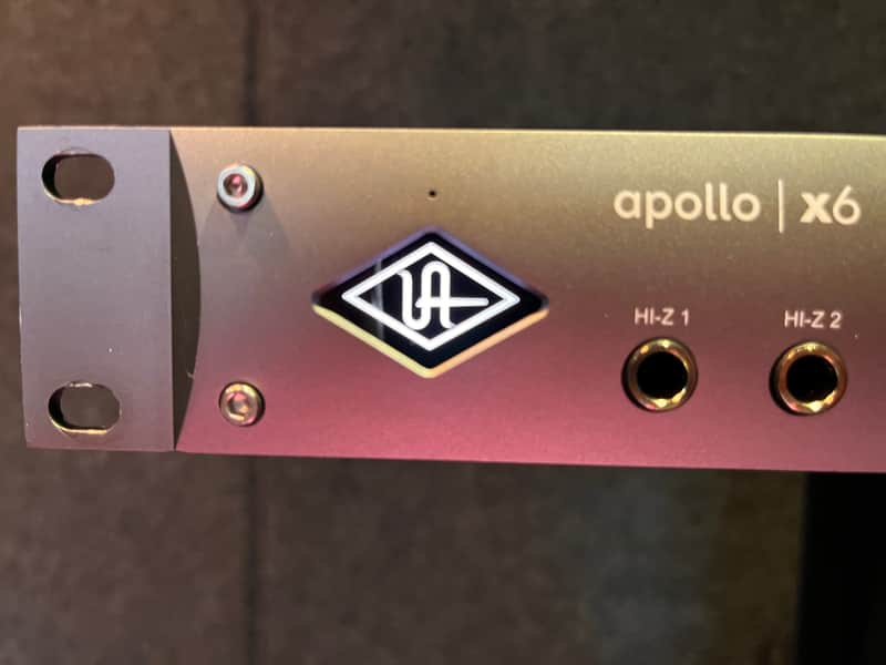 Immagine Universal Audio Apollo x6 Thunderbolt 3 Audio Interface 2018 - Present - Black - 1