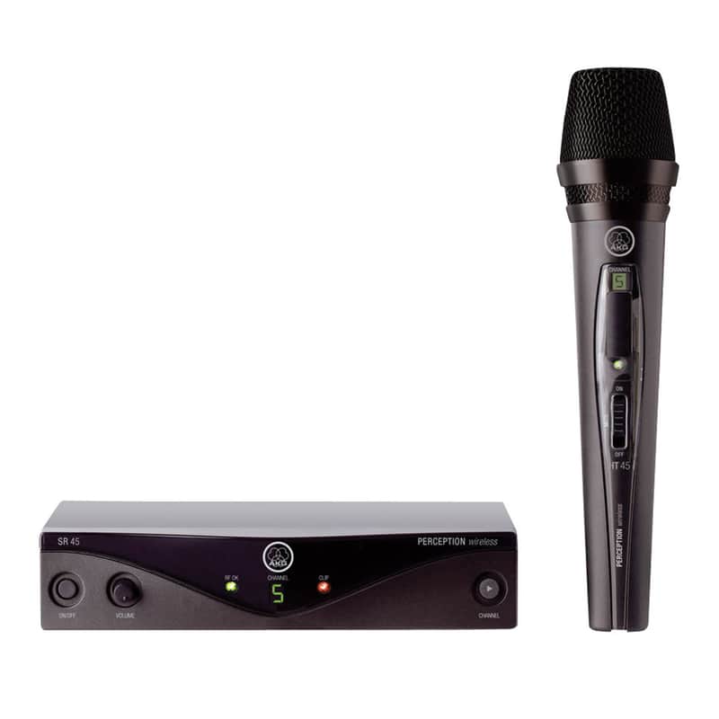 AKG WMS45 Perception Wireless Vocal Microphone System (Band A) image 1