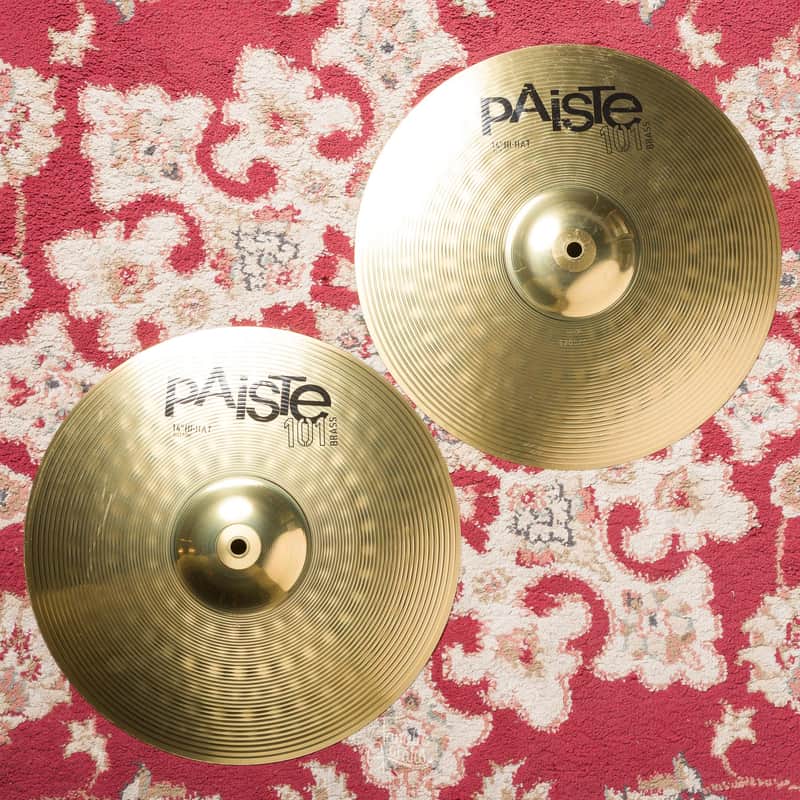 Paiste 101 Brass - Hi-Hat 14" #FG201 Demo image 1