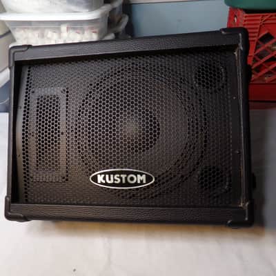 KUSTOM KPC10M/ FLOOR MONITOR- (BLACK) BLACK image 3