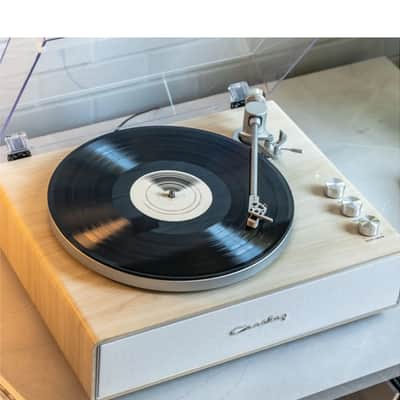 Crosley Stave CR6046A 2-Speed Belt-Drive Turntable - Natural Wood - Bluetooth In/Out image 10