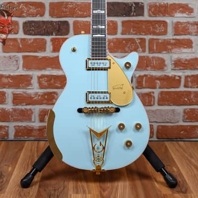 Gretsch TRG Exclusive G6134-55DB FSR ‘55 Penguin Daphne Blue 2025 w/OHSC image 1