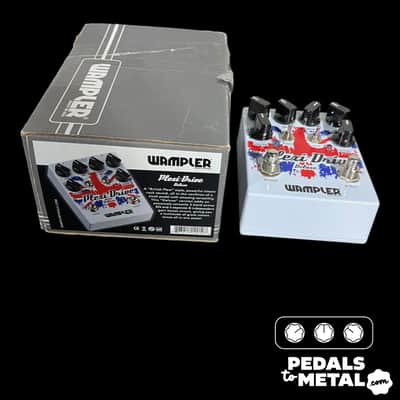 Wampler Plexi-Drive Deluxe V2 (Small Logo) 2010s - Graphic X12403 image 2