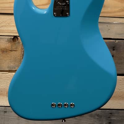 Fender American Professional II Jazz Bass Miami Blue w/ Case image 3