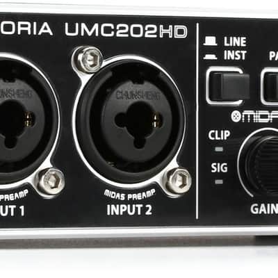 Behringer U-Phoria UMC202HD USB Audio Interface image 1