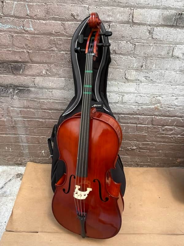 Artisan Strings Marcato Model 100 3/4 Cello w/ Gig Bag 2006 SN: 4265 image 1