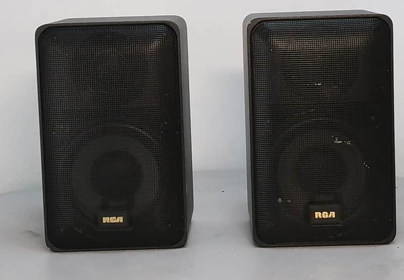 RCA 40-5001 Bookshelf Speakers Passive HiFi Stereo Vintage Home Audio Pair image 1